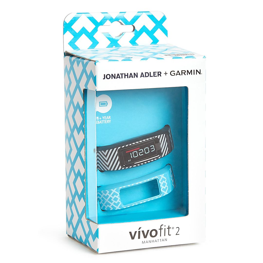 Jonathan Adler bundle for Garmin Vivofit: Great holiday gift for a stylish fitness buff