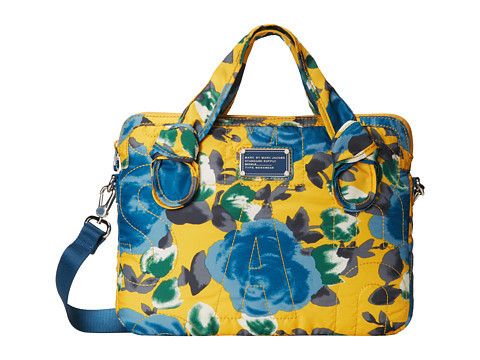 Marc by Marc Jacobs floral laptop bag