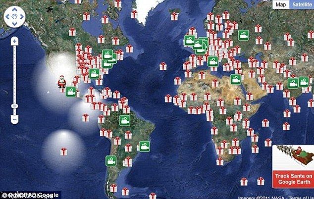 NORAD Santa Tracker helps keep an eye on the big guy on Christmas Eve