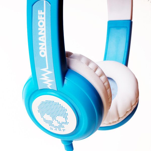 BuddyPhones kids headphones, now customizable with enclosed sticker packs