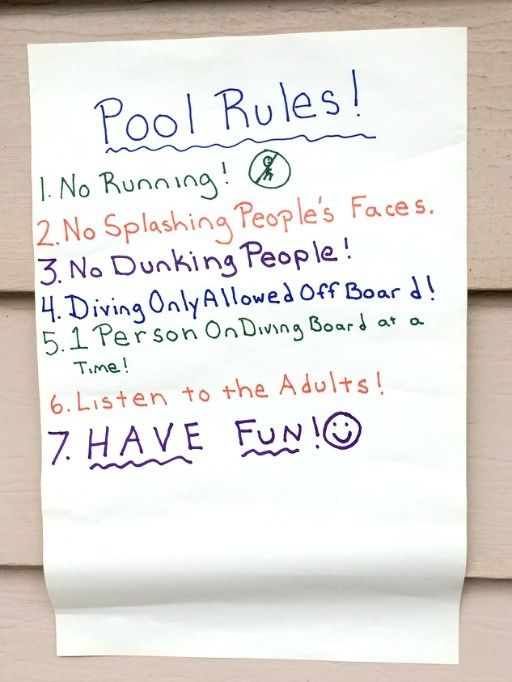 Top pool safety tips: Make your own pool rules based on kids' ages and abilities