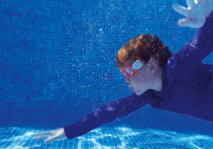 Pool safety tips: iSwimband attaches to goggles or a wrist to alert you if there's a problem
