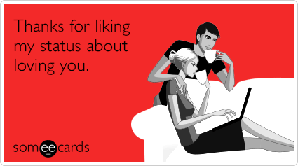 Facebook Valentines humor