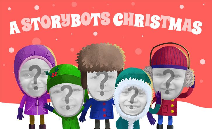 Storybots Christmas app lets young kids can make a music video starring themselves