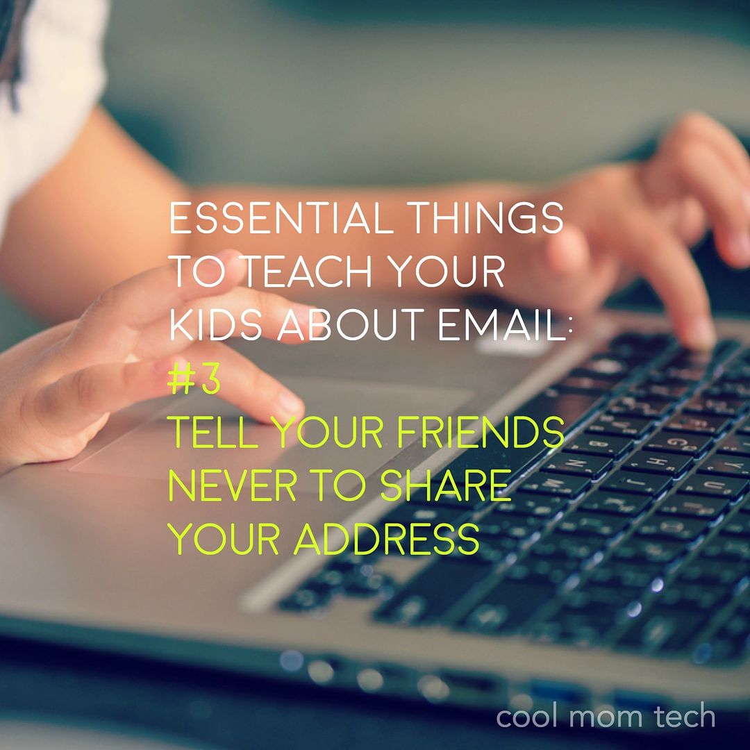 Essential things to teach your kids about email that you may not have thought about | CoolMomTech.com