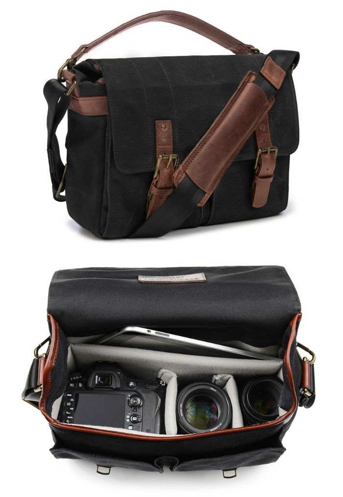 Cool tech gifts for travelers: Handcrafted ONA camera and messenger bag that also supports a fantastic children's charity