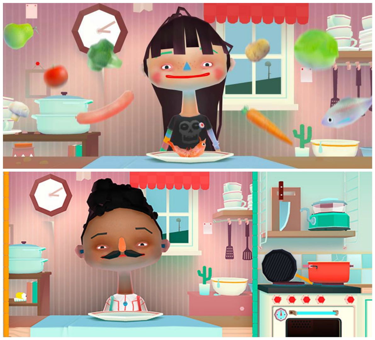 Toca Kitchen 2 | Great gender-neutral apps for kids