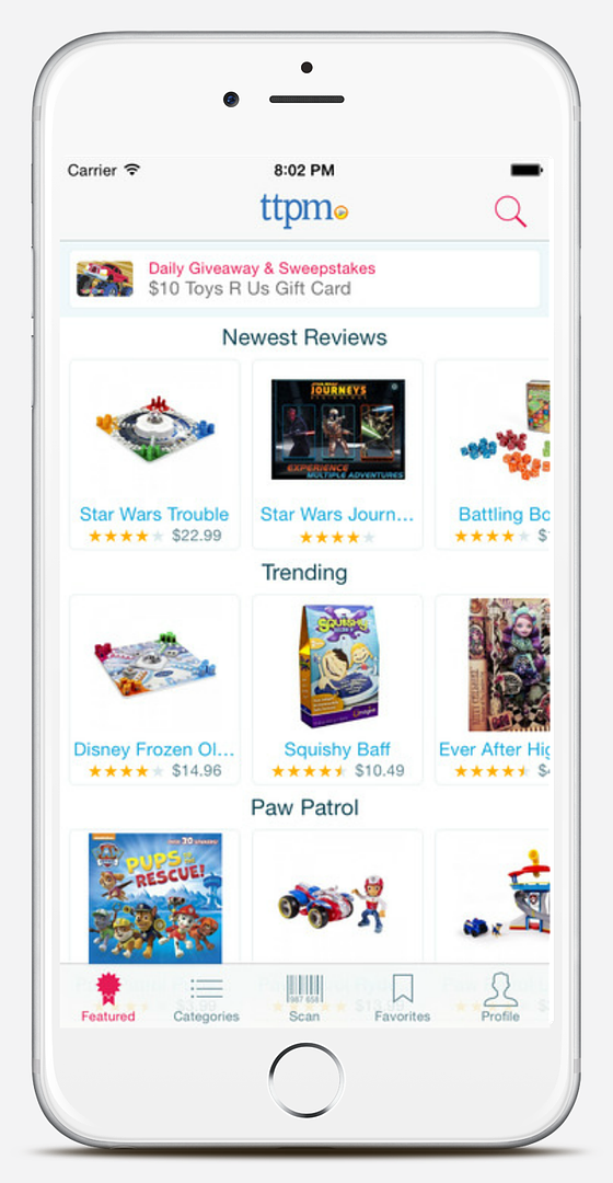 Best shopping apps: TTPM Toy Shopping app from Time to Play Mag is perfect for parents, grandparents, aunts and uncles searching for the best prices on top toys