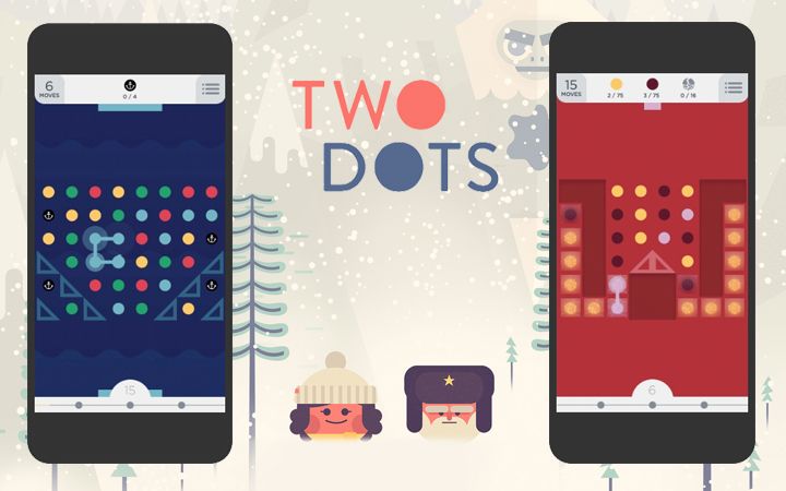 Two dots: One of the most beautiful mobile games