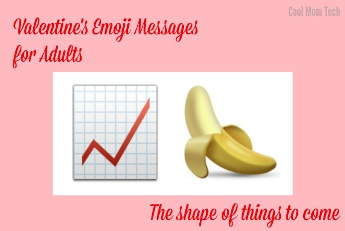 Valentine's emoji messages. Heh.