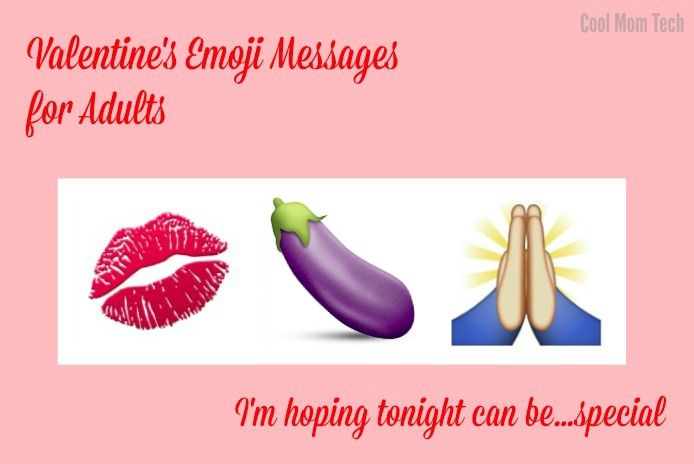 Valentines emoji messages for adults