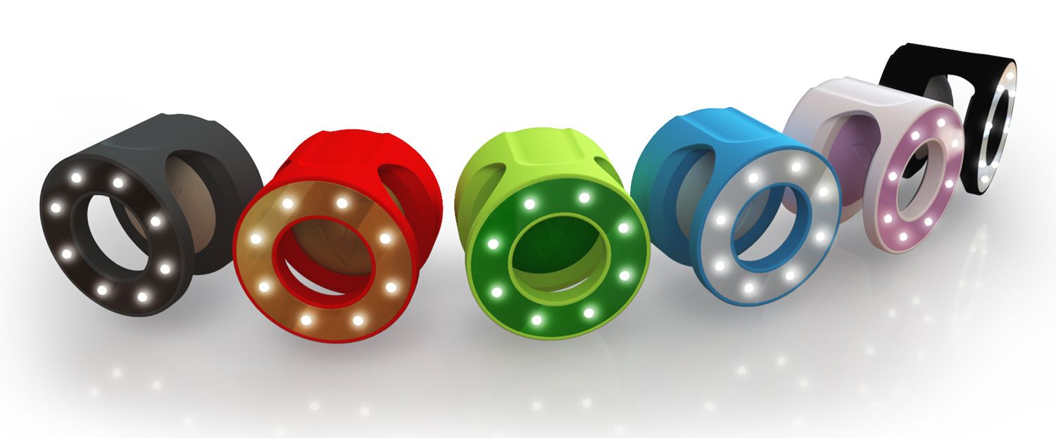 Vany ring lights for your smartphones: More flattering than a flash
