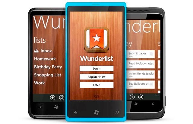 The Wunderlist App: One of the best organizational apps for parents