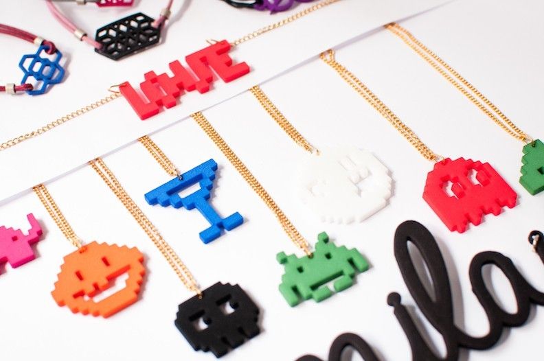 Zazzy 3D printed necklaces | design your own or buy from the marketplace