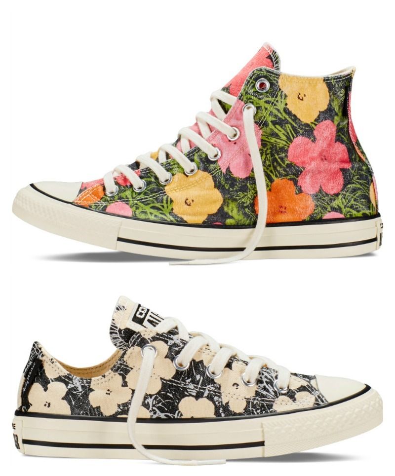 new floral converse