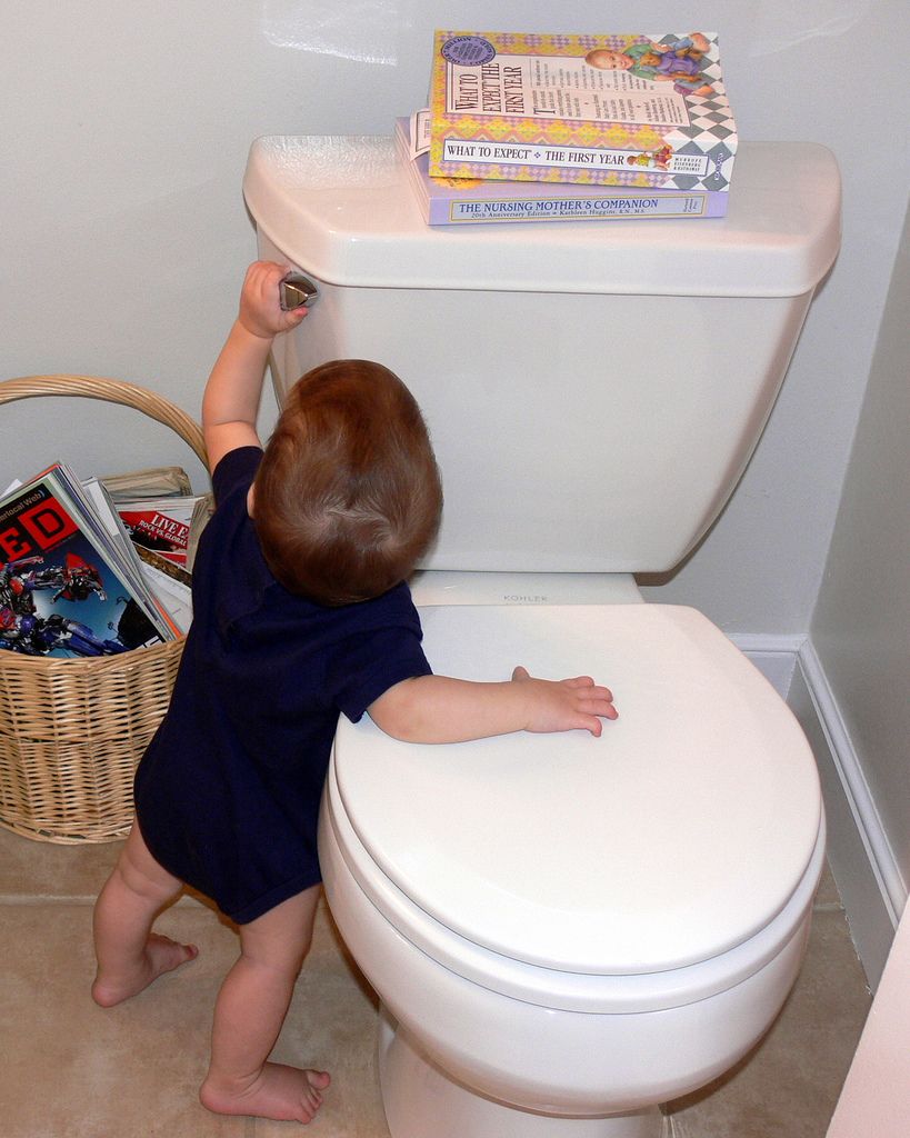 11 times parents think WTF HOW IS THIS MY LIFE? The toy/jewelry/phone in the toilet