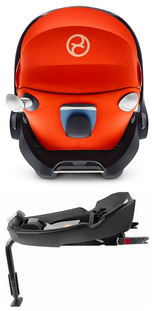The Cybex Cloud Q may be the most innovative infant car seat we've seen, with unique safety features and a full recline for napping out of the car. 