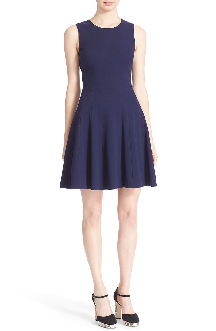 DVF Fit and Flare Citra Dress for curvy girls