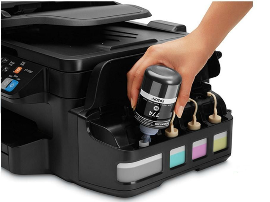 Epson's new eco-friendly printer, which holds enough ink to print for two years without a cartridge change
