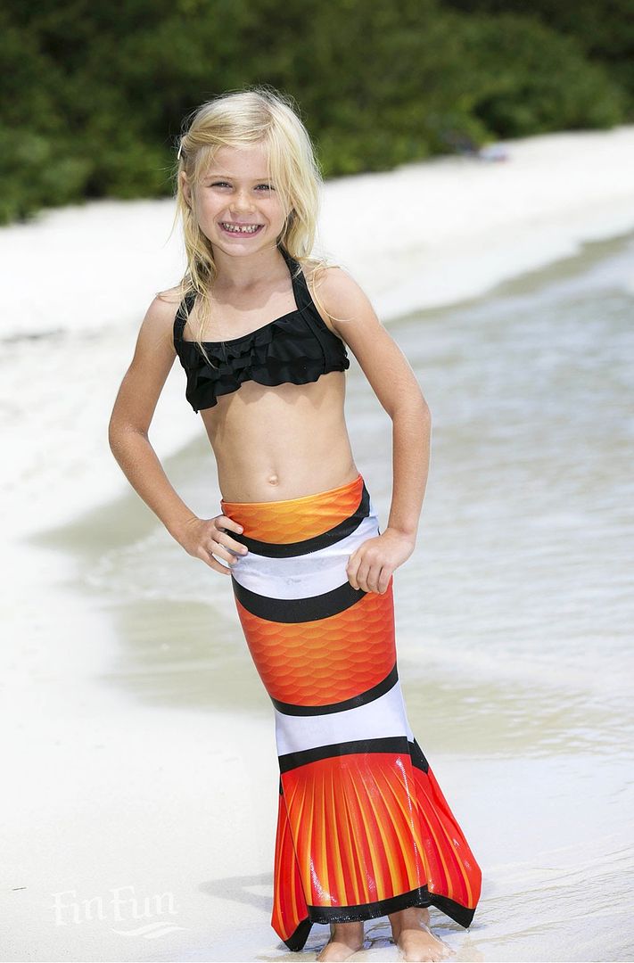 FinFun mermaid tails for toddlers and young kids make it easy and safe to swim like a mermaid