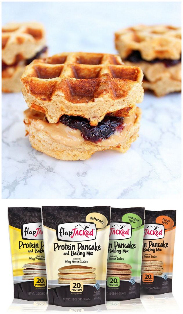 Flapjacked Baking mixes make it easy to make high protein waffles, pancakes, donuts + more