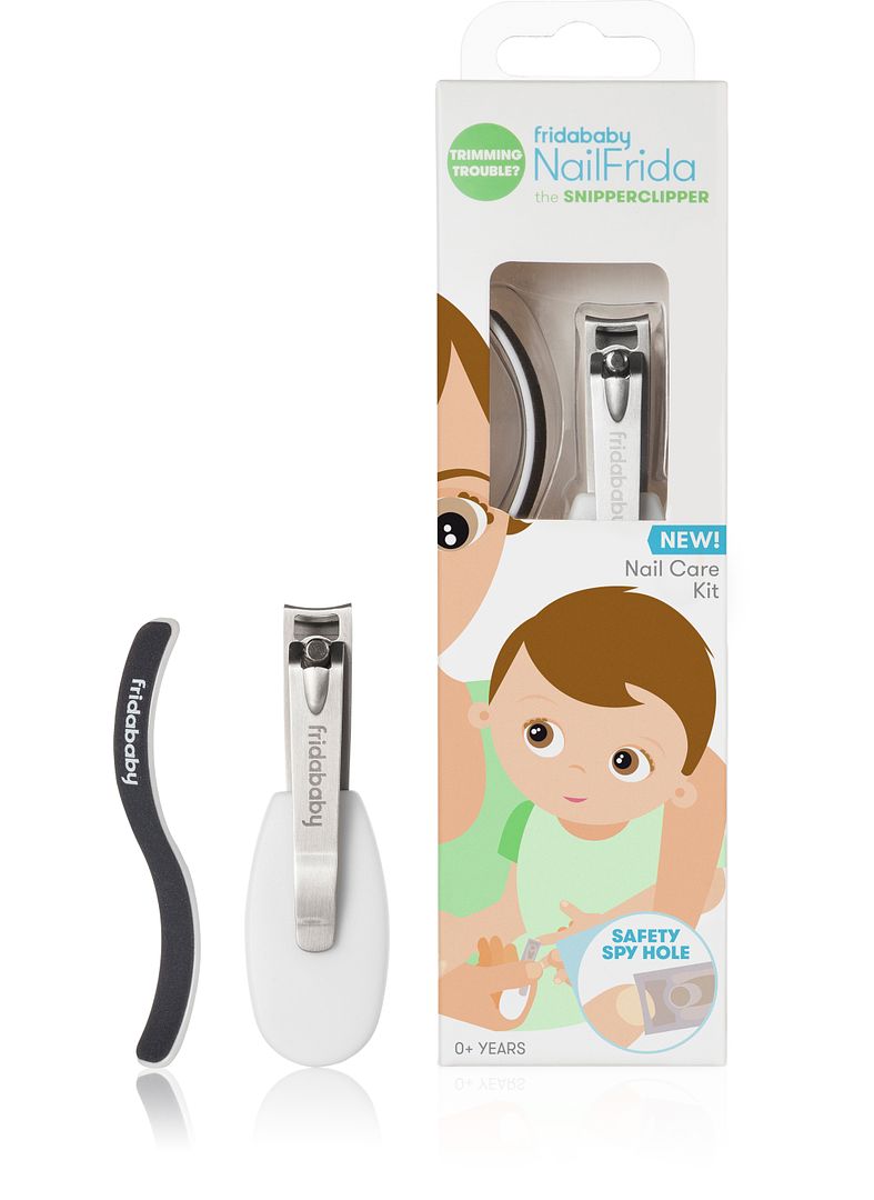 The new NailFrida SnipperClipper baby nail set is brilliant! Because it's hard enough getting those nails clipped during naptimes