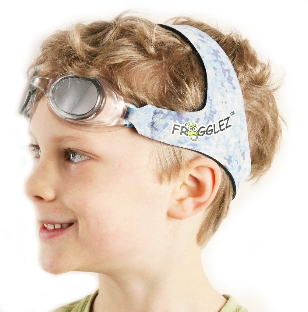 Frogglez Goggles: They stay on, they're comfy, and kids don't complain. Yay!