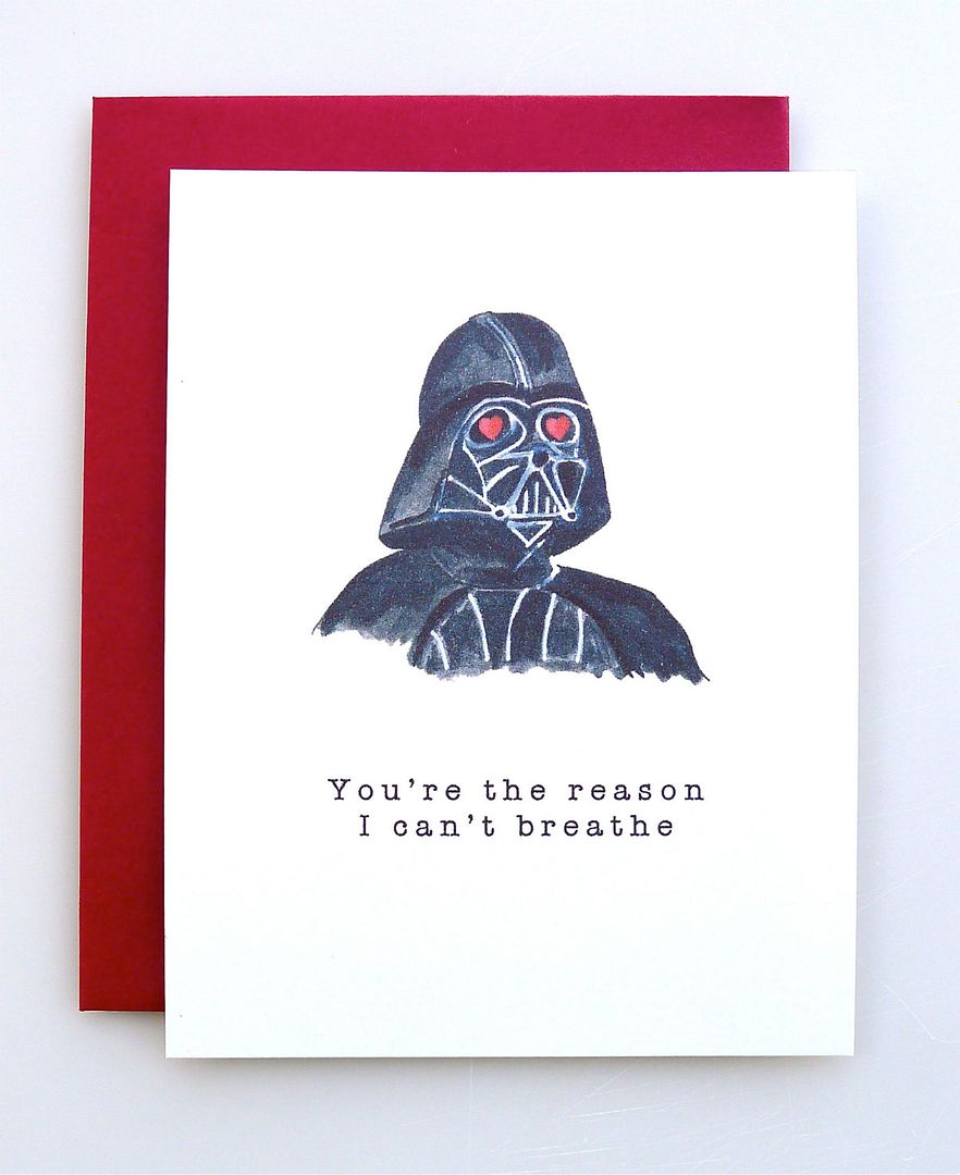 Funny Star Wars Valentine's Card