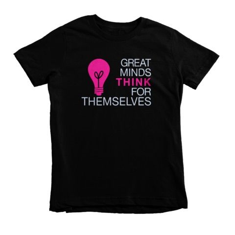 Great minds think for themselves: Kids' tees at Small Apparel supporting kid-related charities