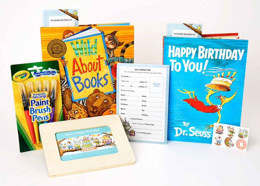Brightly Gifts new well-curated gift boxes of books for babies and early readers