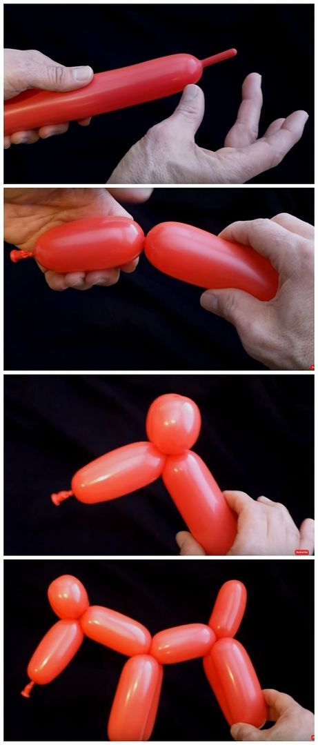 Things parents should learn to do: How to make balloon animals - the best video tutorials on YouTube