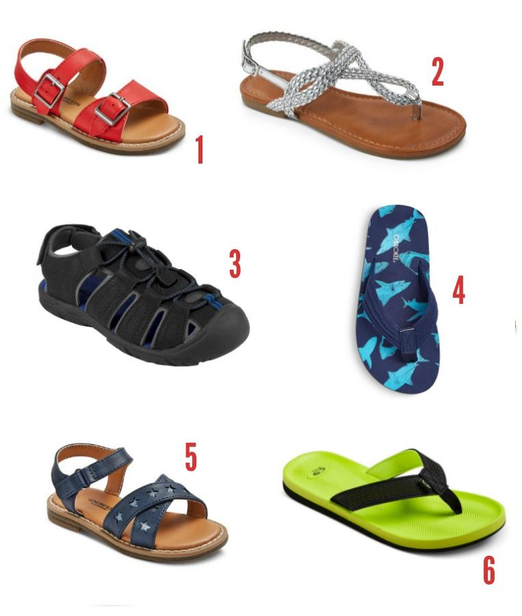 Our favorite kids' sandals + flip-flops on huge sale at Target [sponsor]