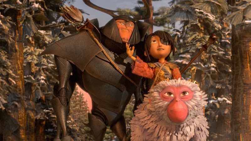 Kubo with Monkey and Beetle | Kubo and the Two Strings