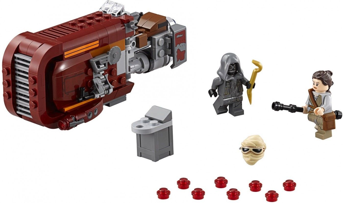 Rey Star Wars LEGO Speeder Set: Our kids love it!