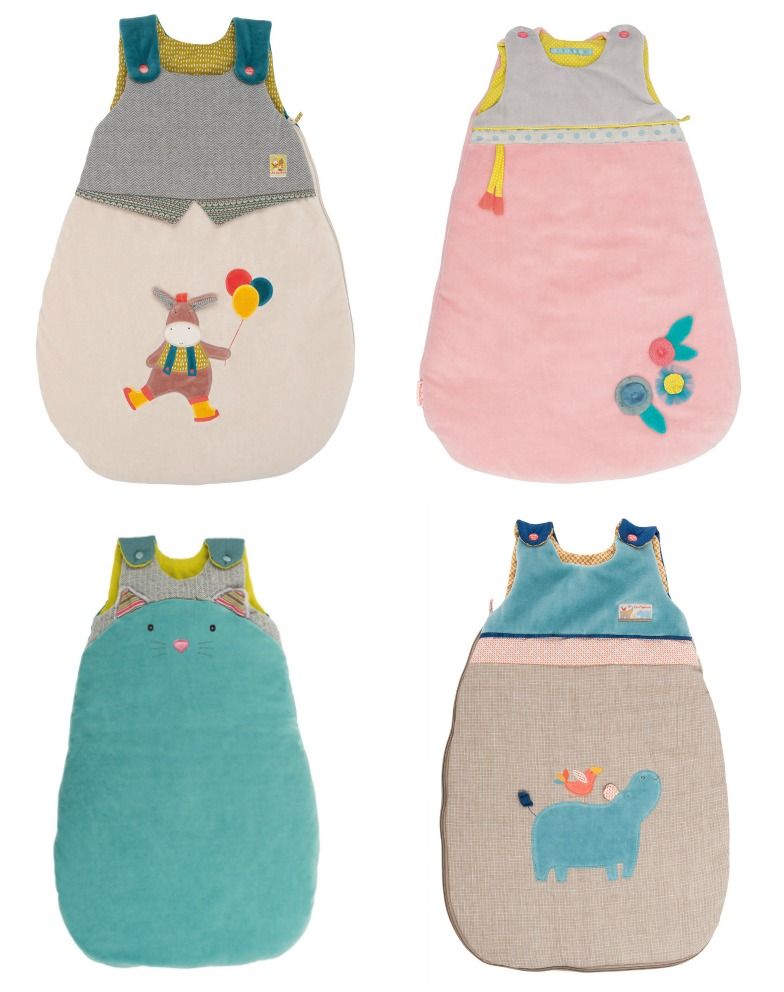 Moulin Roti makes decidedly French sleep sacks for babies and toddlers. So adorable!