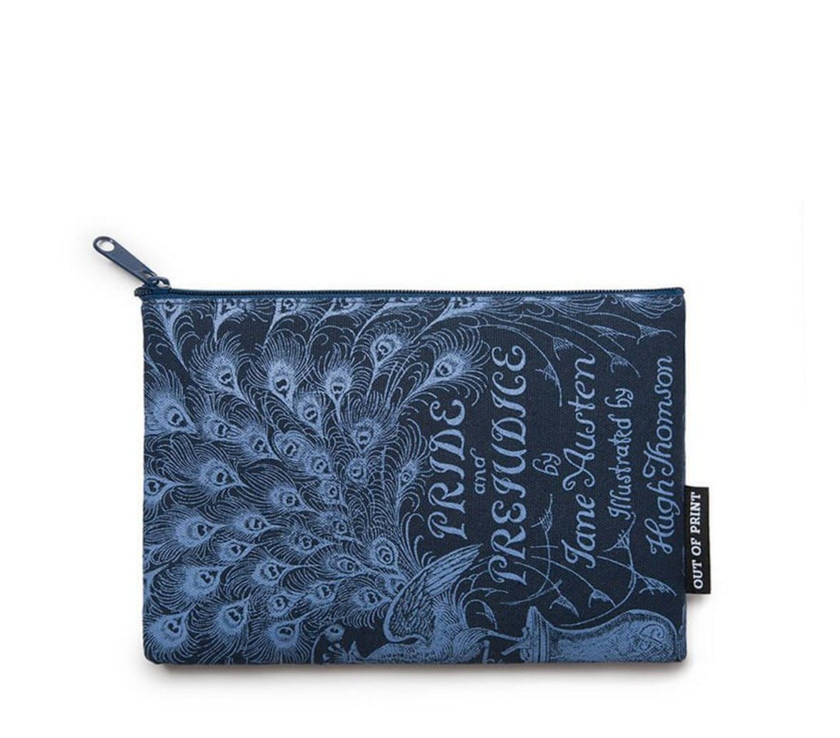 Pencil cases for writers, readers and book lovers: Pride & Prejudice pencil case from Out of Print Clothing