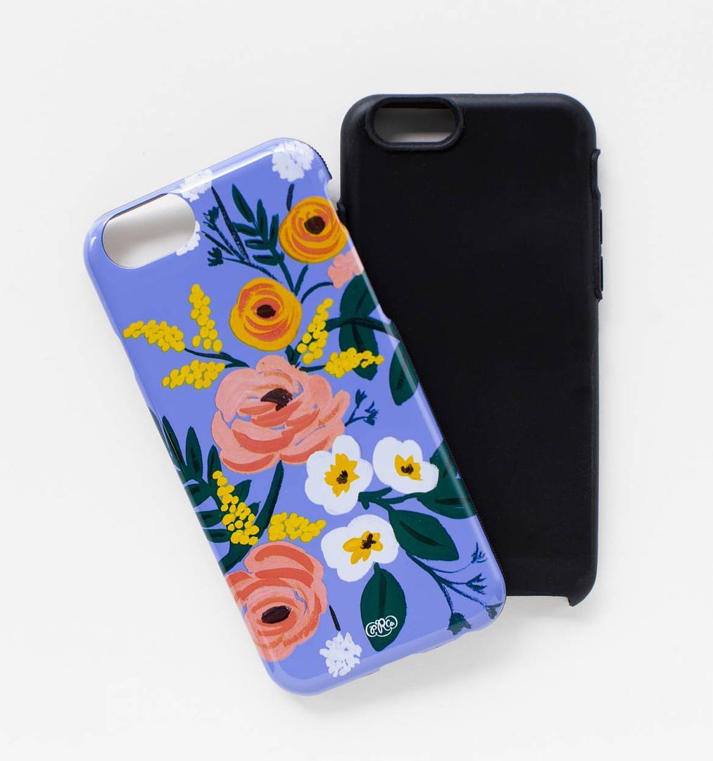 Rifle paper collection of 12 floral iPhone cases | floral tech accessories for Mother's Day