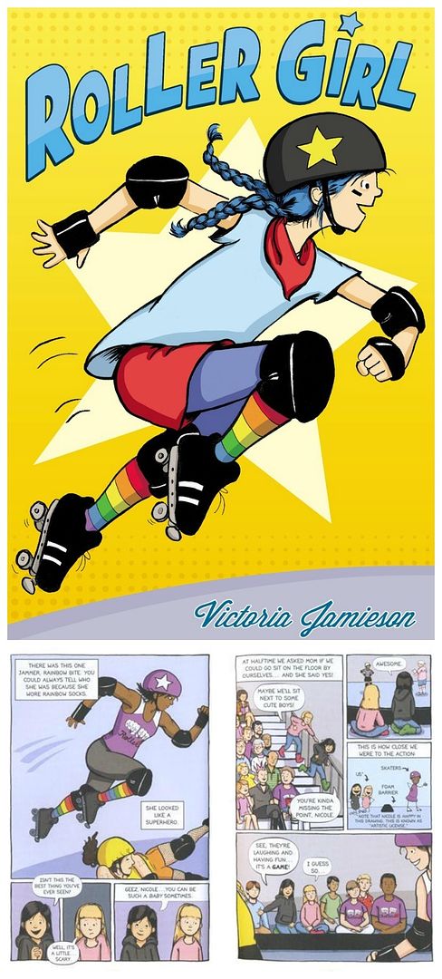 Roller Girl Book by Victoria Jamieson: Excellent 2016 Newbery Honoree, and for good reason