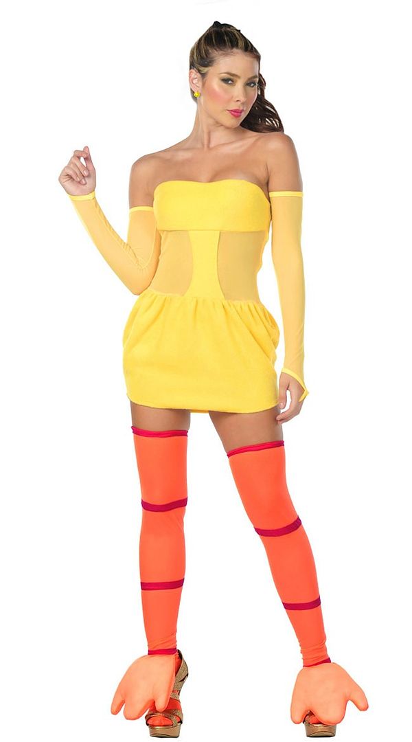Sexy Big Bird Costume: Who thought this was a good idea?