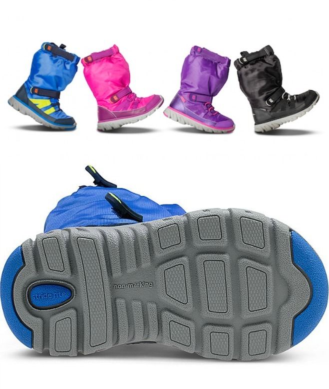 Snoots sneaker-boots for kids are so smart! The comfort + agility of a Stride-Rite sneakers, meets the upper of a comfy boot.