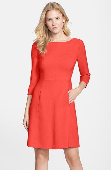 Vince Camuto A-Line Dress for spring: Flattering for curvy girls