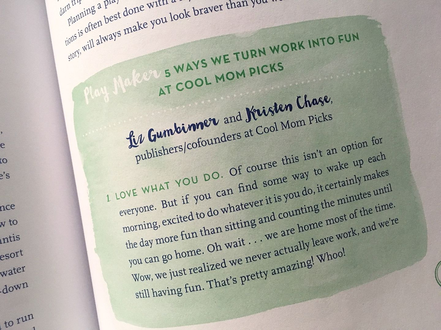 5 ways to turn work into fun at Cool Mom Picks | Well-Played, the new guide to awakening a playful spirit from Meredith Sinclair