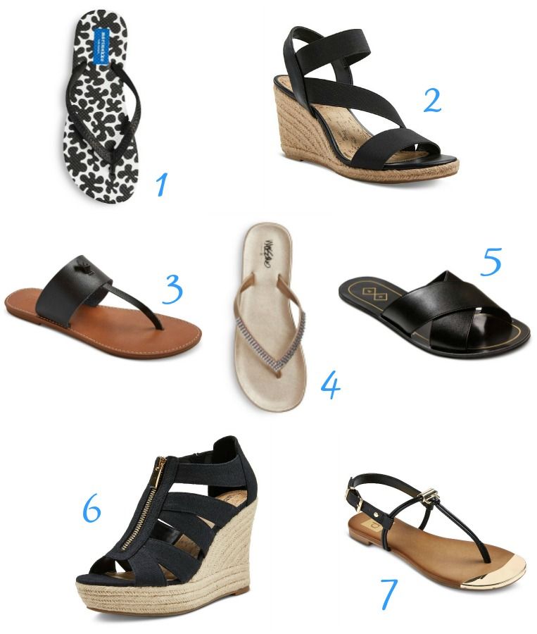 Our favorite women's sandals + flip-flops on sale at Target [sponsor]