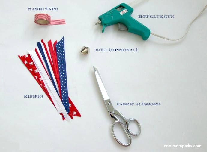 4th of July craft for Kids: DIY ribbon Wand | Cool Mom Picks