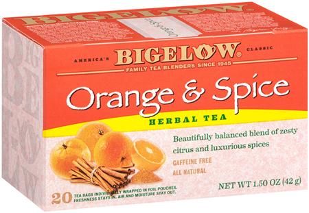 Bigelow Orange and Spice Herbal Tea | Cool Mom Picks