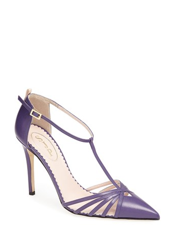 SJP Shoes: Carrie Tstrap Sandal in Purple Nordstrom | Cool Mom Picks