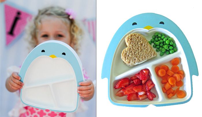Adi toddler plate uses suction to keep it to the table in a new way