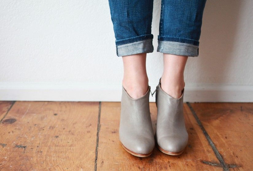 Ariana Bohling handmade leather booties for Mavenhaus collective