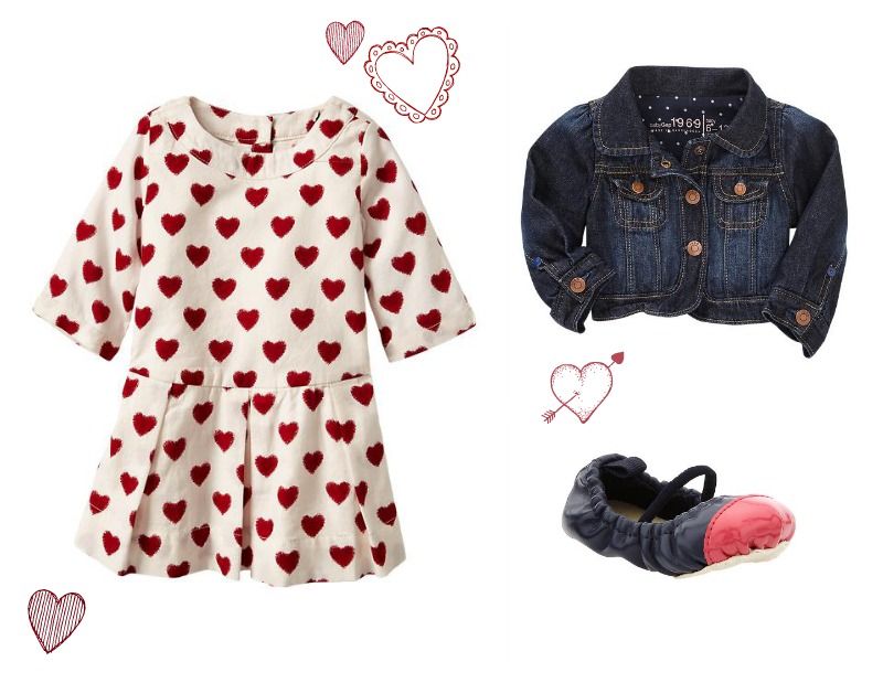babyGap girls' Valentine's Day outfit | Cool Mom Picks