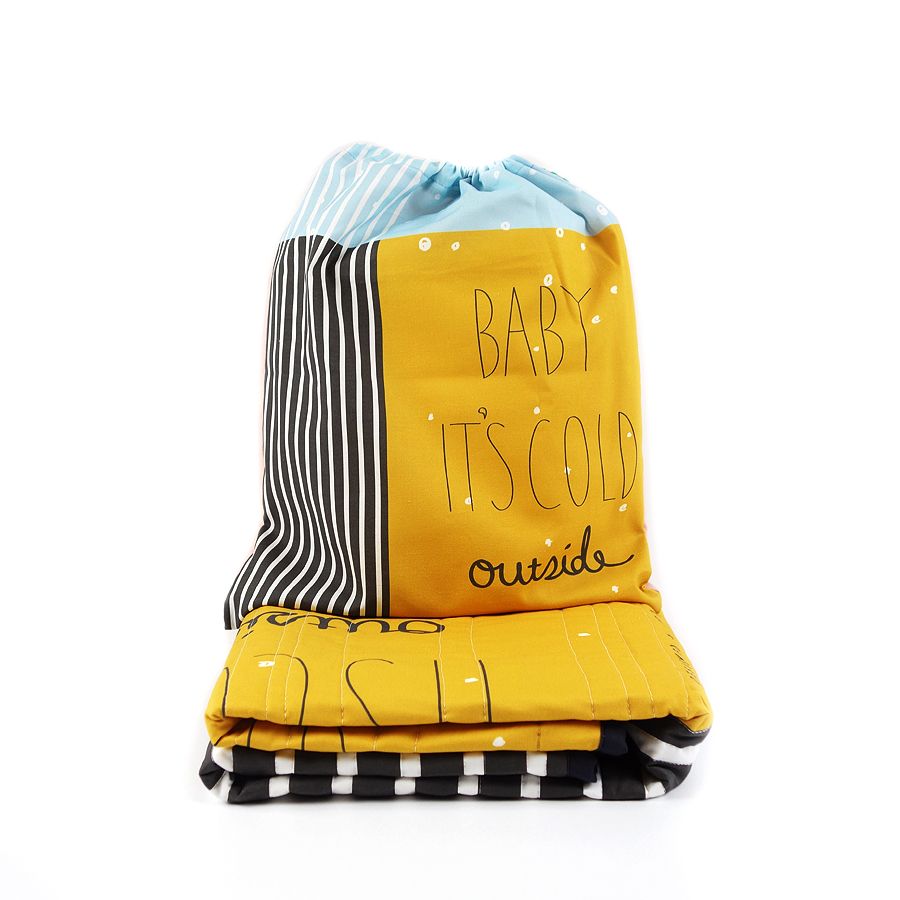 Baby it's cold outside | handmade baby quilt